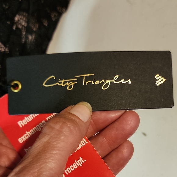 City Triangles NWT Black Babydoll Dress/skorts In Small - Picture 3 of 12